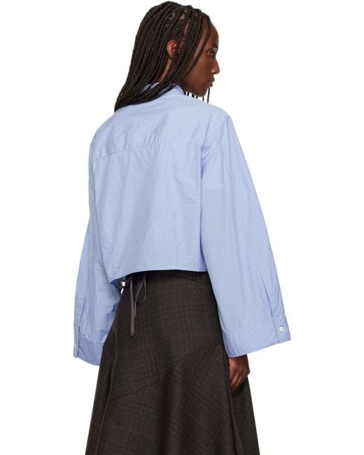 Our Legacy Blue Balloon Shirt