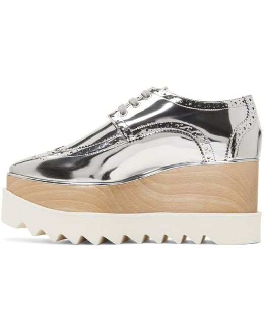 Silver stella deals mccartney shoes