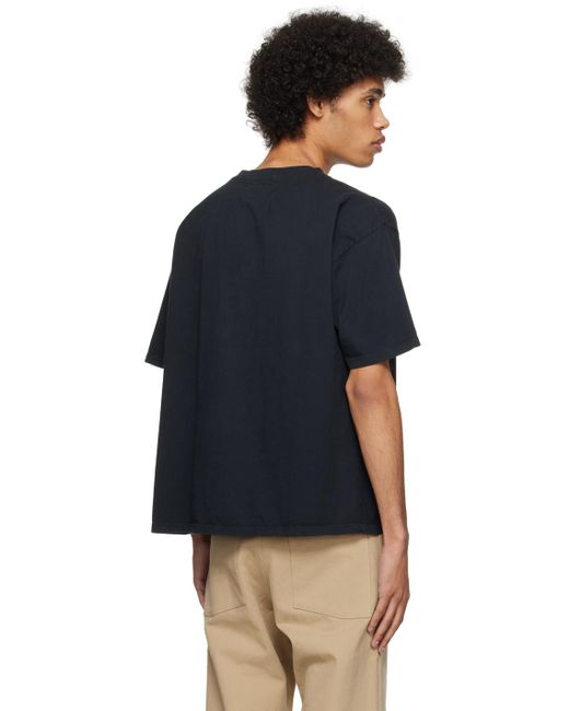 T-shirt dimora noir Rhude pour homme en coloris Blue