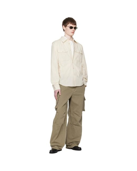 Our Legacy Multicolor Off- Lean Shirt for men