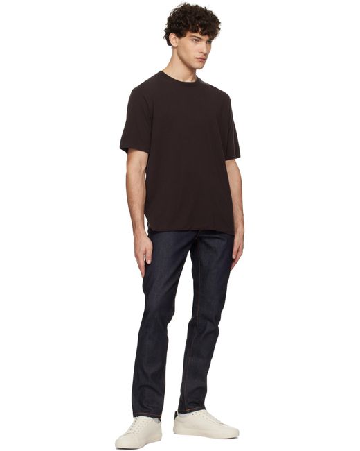 Nudie Jeans Black Lean Dean Jeans for men