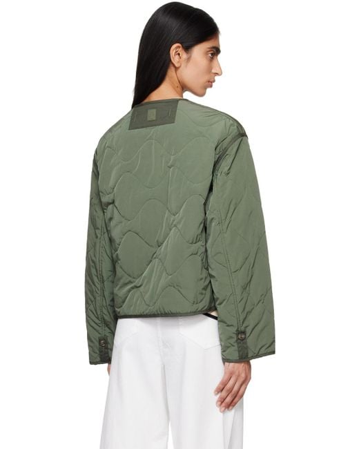 Weekend by Maxmara Green Khaki Umberta Jacket