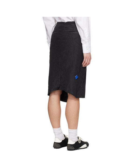 Adererror Black Medium Midi Skirt