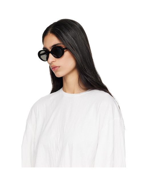 Oliver Peoples Black Lumar Sunglasses