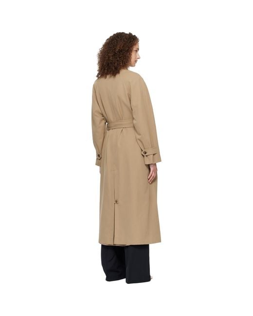 A.P.C. Multicolor Belted Trench Coat