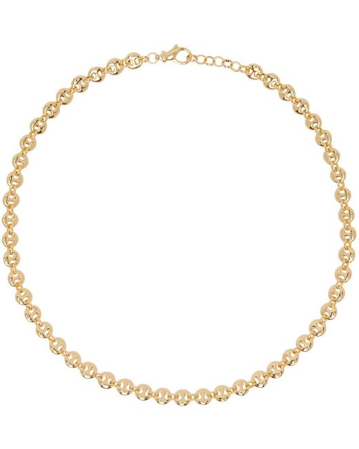 Sophie Buhai Metallic Small Circle Link Necklace