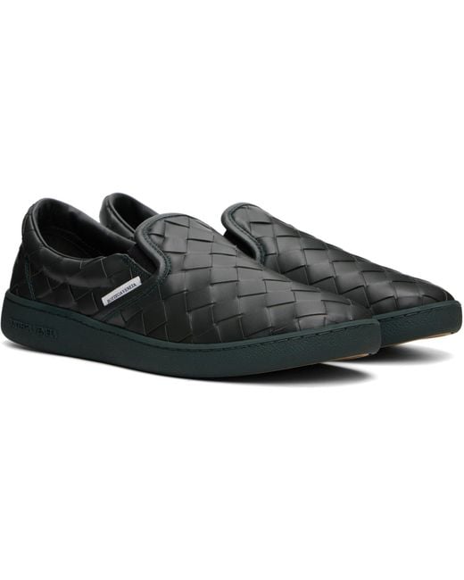 Bottega Veneta Black Sawyer Sneakers for men