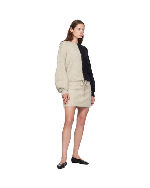 THE GARMENT Natural Off- Bern Miniskirt