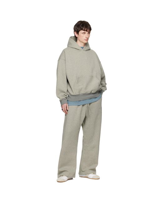 Fear Of God Gray Signature Classic Hoodie for men