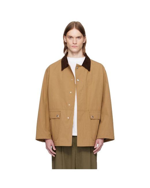 The Row Natural Tan Frank Jacket for men