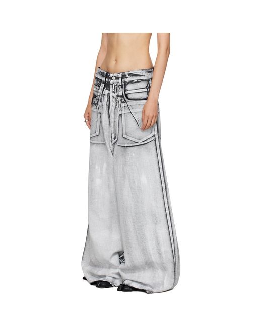 Lu'u Dan Black Radiation Dumpster Jeans