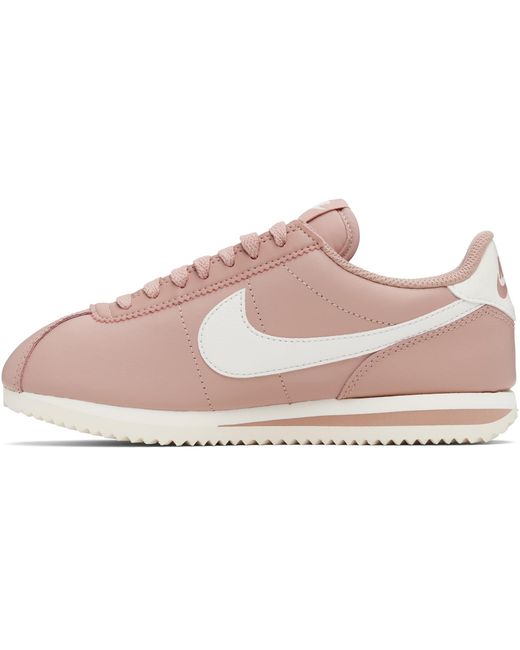 Nike Black Cortez Leather Sneakers