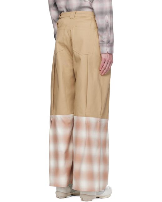 Collina Strada Natural Cedar Trousers for men