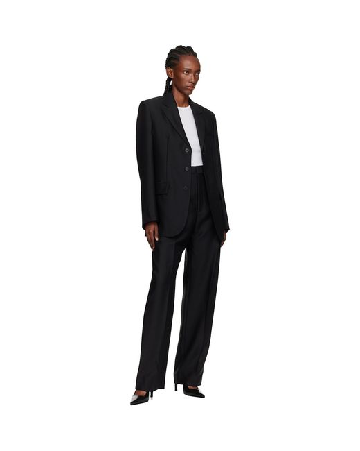 Wardrobe NYC Black Light Longline Blazer