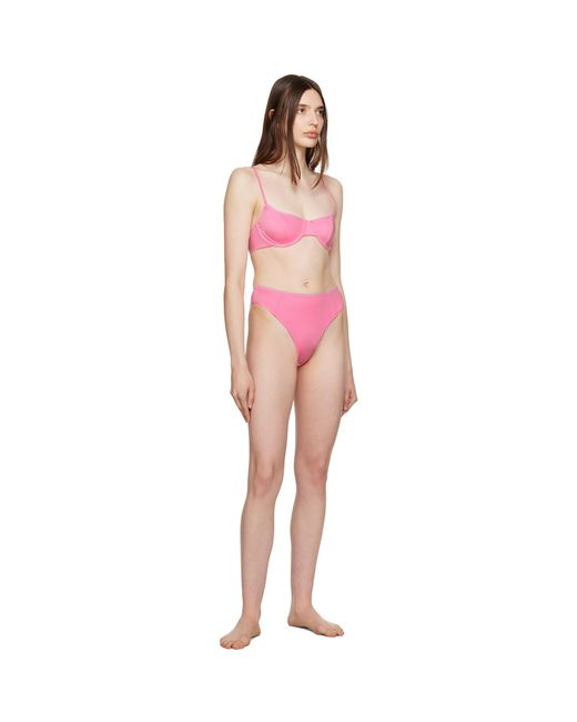 Frankie's Bikinis Black Ssense Exclusive Pamjenna Bikini
