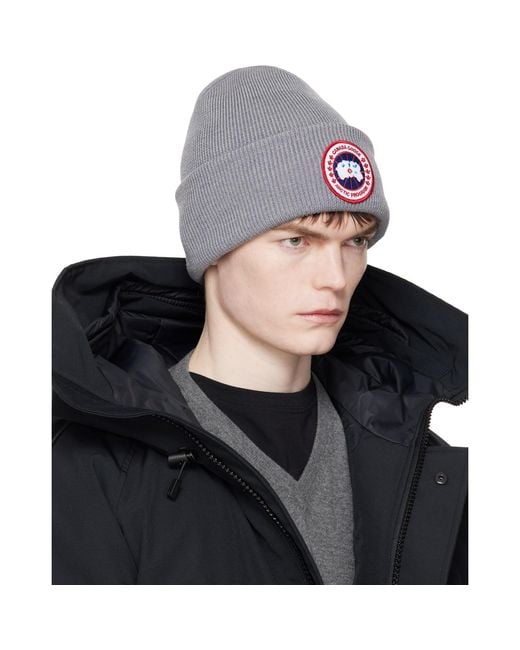 Canada Goose Black Arctic Beanie for men