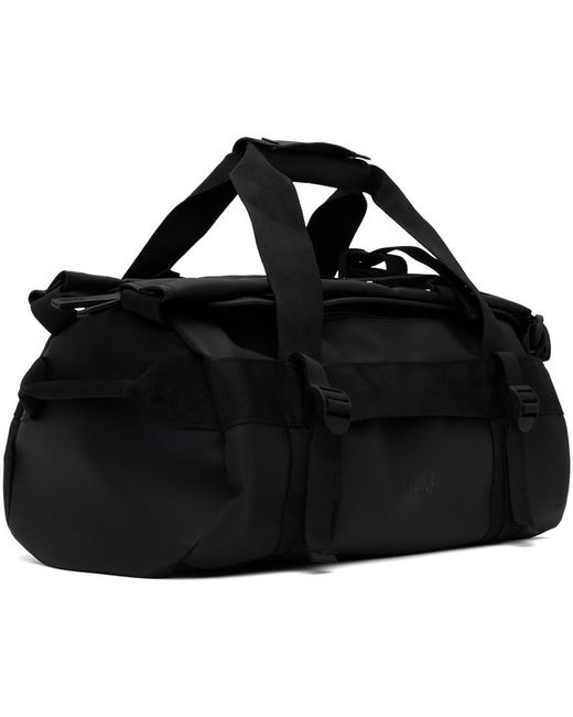 Rains Black Texel Mini Duffle Bag for men