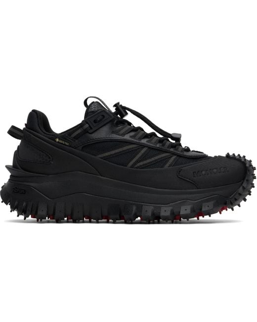 メンズ Moncler ブラック Trailgrip Gtx Low スニーカー Black