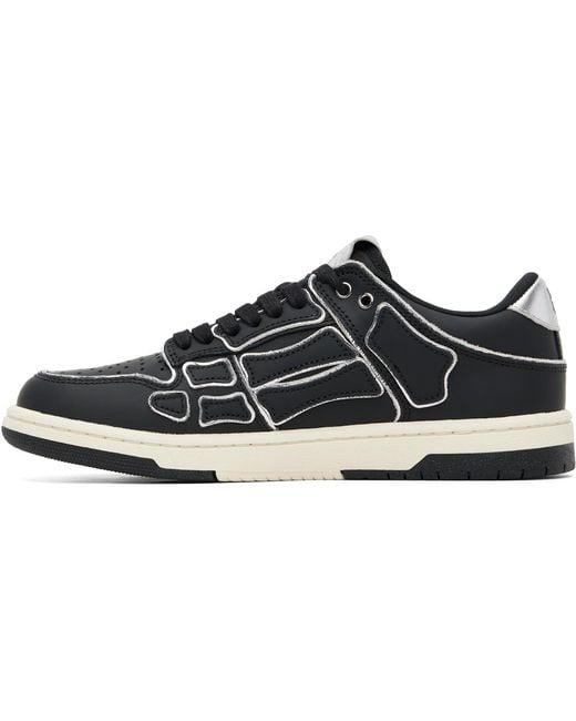 Amiri Black Skel Top Low Sneakers for men