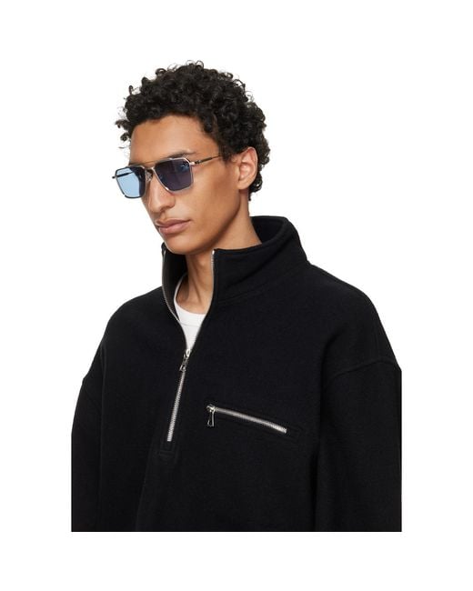 Akoni Black Telesto-56 Sunglasses for men