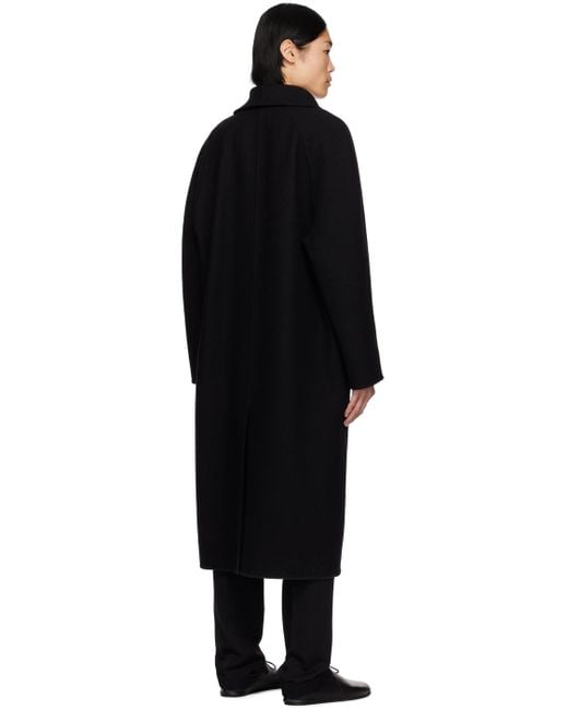 The Row Ferro Coat in Black for Men Lyst UK