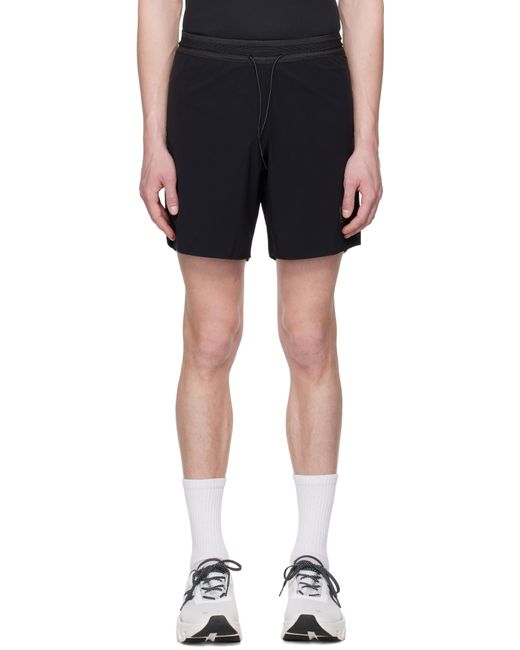 OVER OVER Black Sport Shorts for men