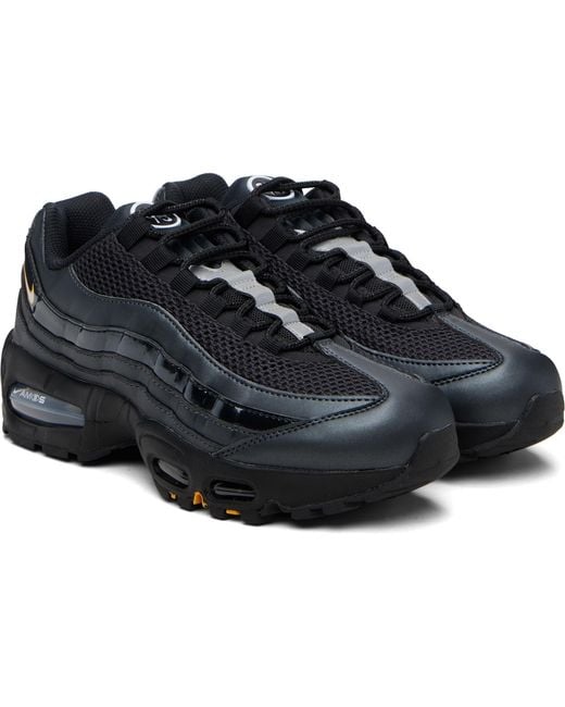 Nike Black Air Max 95 Big Bubble Sneakers for men