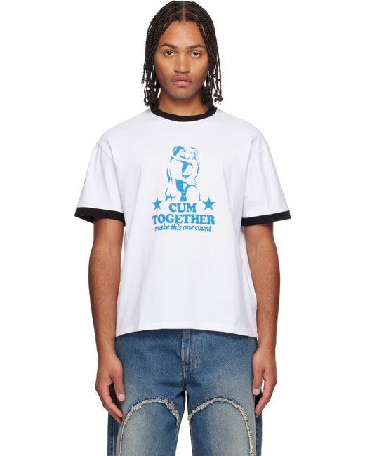 Carne Bollente White 'Make This One Count' T-Shirt for men