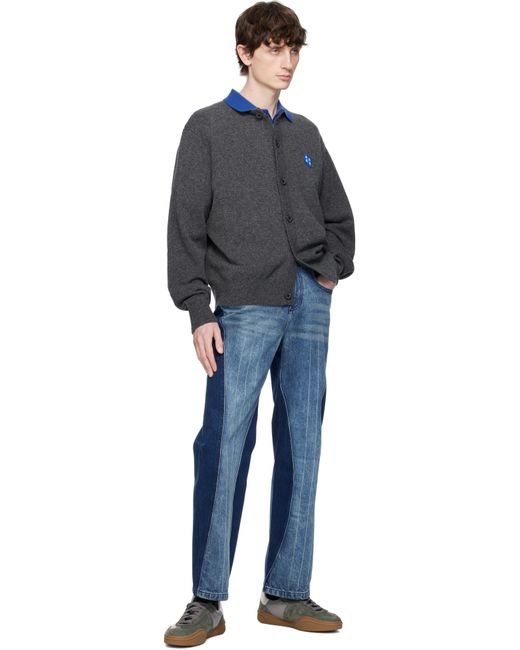 Adererror Sig; Trs Tag 02 Cardigan in Black for Men | Lyst