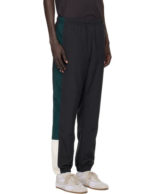 Pantalon De Survêtement Contrasté Noir Lacoste pour homme en coloris Black