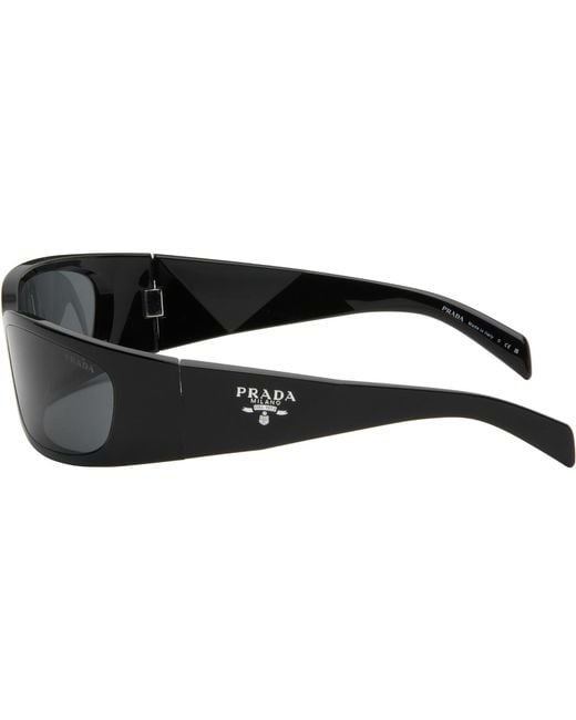 Prada Black 'Prada Symbole' Sunglasses for men
