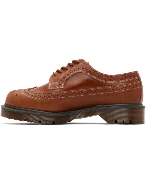 Dr. Martens Black Tan 3989 Brogue Derbys for men