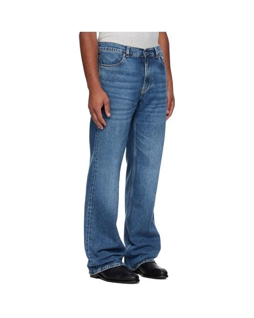 Our Legacy Blue Carlson Cut Jeans for men