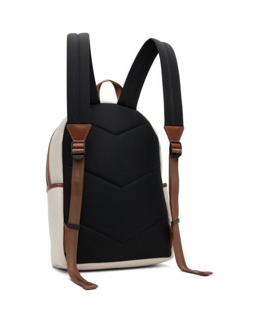 Boss Natural Logo Lettering Backpack for men