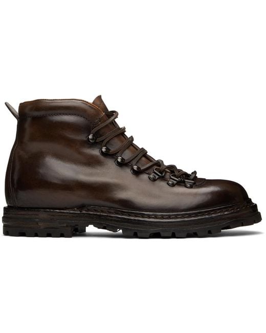 Officine Creative Black Artik 001 Boots for men