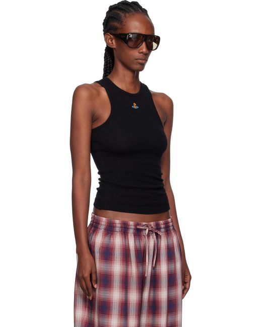 Vivienne Westwood Black 90S Vest Tank Top