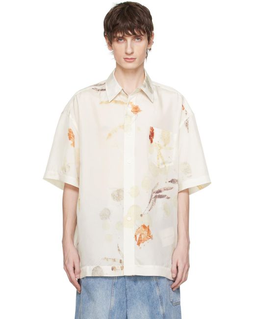 Feng Chen Wang Natural Plant-dyed Shirt for men