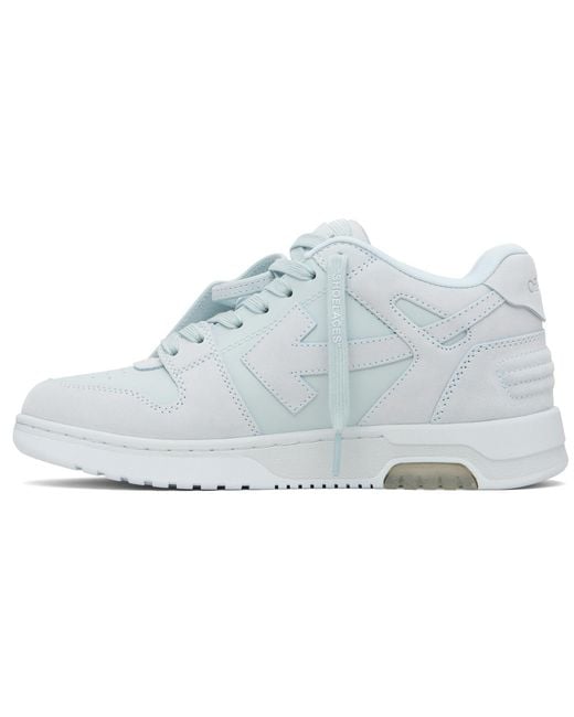 Off-White c/o Virgil Abloh Black Off- 'out Of Office' Calfsuede Sneakers for men