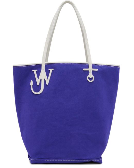 J.W. Anderson Blue Tall Anchor Tote for men