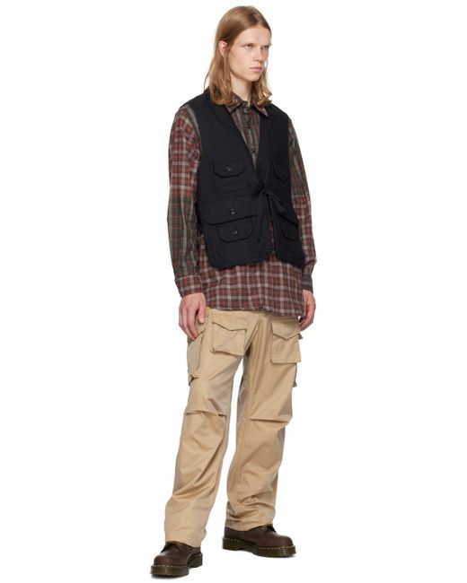 Engineered Garments Natural Khaki Iridescent Fa Cargo Pants for men