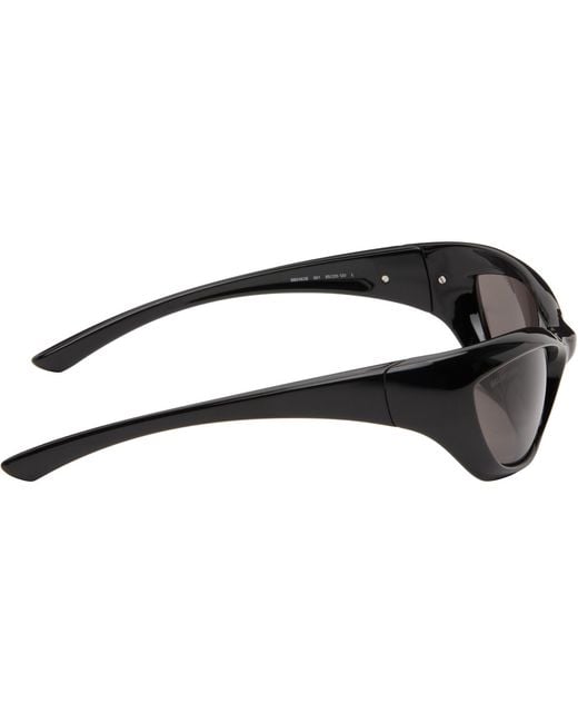 Balenciaga Black Extreme Sunglasses for men