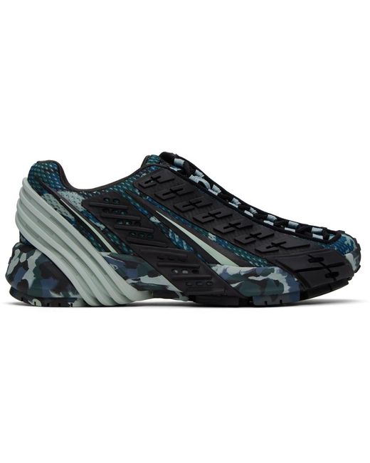 DIESEL Black & Blue S-prototype V2 Sneakers for men
