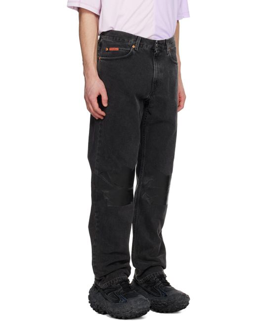 Martine Rose Black Relaxed-fit Jeans for men
