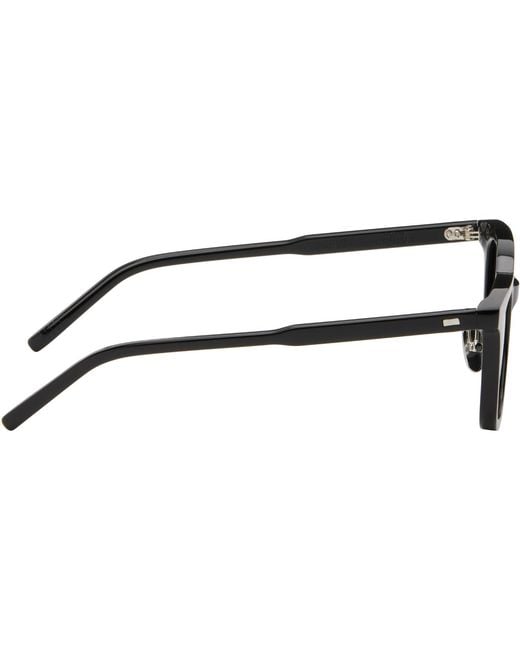 Studio Nicholson Black Type 1 Sunglasses for men