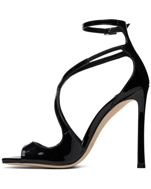 Jimmy Choo Black Azia 110 Heeled Sandals