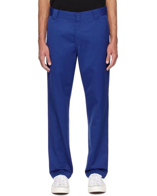 Carhartt Blue Master Trousers for men