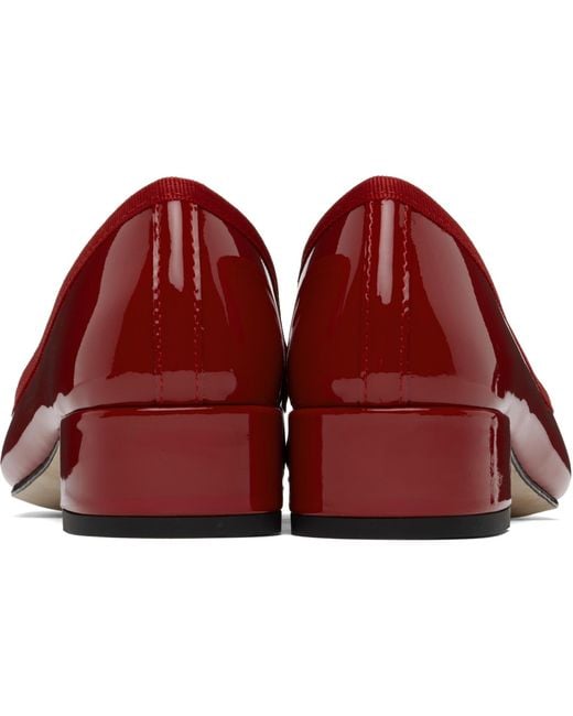 Repetto Red Camille Heels