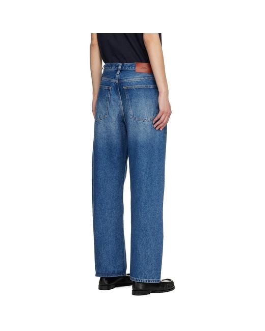 Studio Nicholson Blue Denjo Jeans