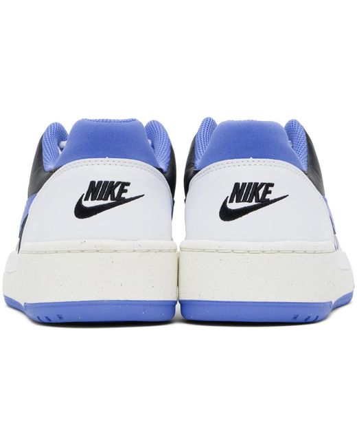 Nike Black Full Force Low Sneakers for men