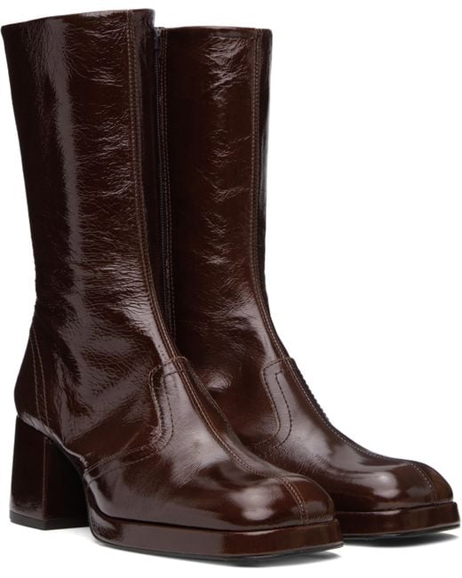 Miista Brown Cass Boots